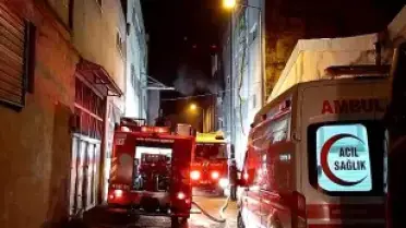 Bursa'da Tekstil Atölyesinde Yangın: Yaralı Yok, İş Yeri Kullanılamaz Hale Geldi
