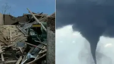 Çorum'da Hortum: 5 Yaralı, 60 Hanenin 80'i Oturulamaz Durumda