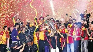 Galatasaray, 26. Şampiyonluğunu Kutladı