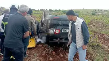 Mardin'de Takla Atan Otomobilde 1 Kişi Hayatını Kaybetti, 2 Kişi Yaralandı