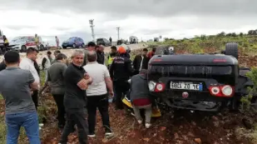 Mardin'de Trafik Kazası: 1 Ölü, 2 Yaralı
