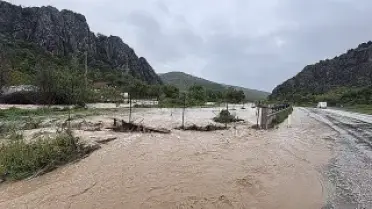 Tokat'ta Dere Taştı: Evler ve Araziler Sular Altında Kaldı
