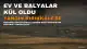 Kırıkkale'de Çıkan Yangında Ev ve Balyalar Kül Oldu, Çift Teselli Buldu