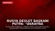 Rusya Devlet Başkanı Putin: "Ukrayna ile barış görüşmelerine hazırız"