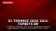 21 Temmuz 2026 Salı: Türkiye'de Meydana Gelen Son Depremler