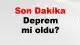 Adana'da 3.5 büyüklüğünde deprem meydana geldi