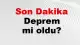 Muğla Datça'da Deprem Meydana Geldi