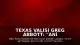 Texas Valisi Greg Abbott: "Ani sel felaketinde ilk belirlemelere göre 1 kişi hayatını kaybetti"