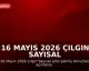 16 Mayıs 2026 Çılgın Sayısal Loto Çekiliş Sonuçları Açıklandı: Büyük İkramiye Devretti