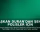 Başkan Duran'dan Şehit Polisler İçin Başsağlığı Mesajı