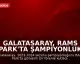 Galatasaray, RAMS Park'ta Şampiyonluk Kupasını Kaldırdı