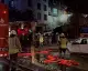 Motosiklette Çıkan Yangın 4 Katlı Binayı ve Girişteki İş Yerini Sararak Etkiledi