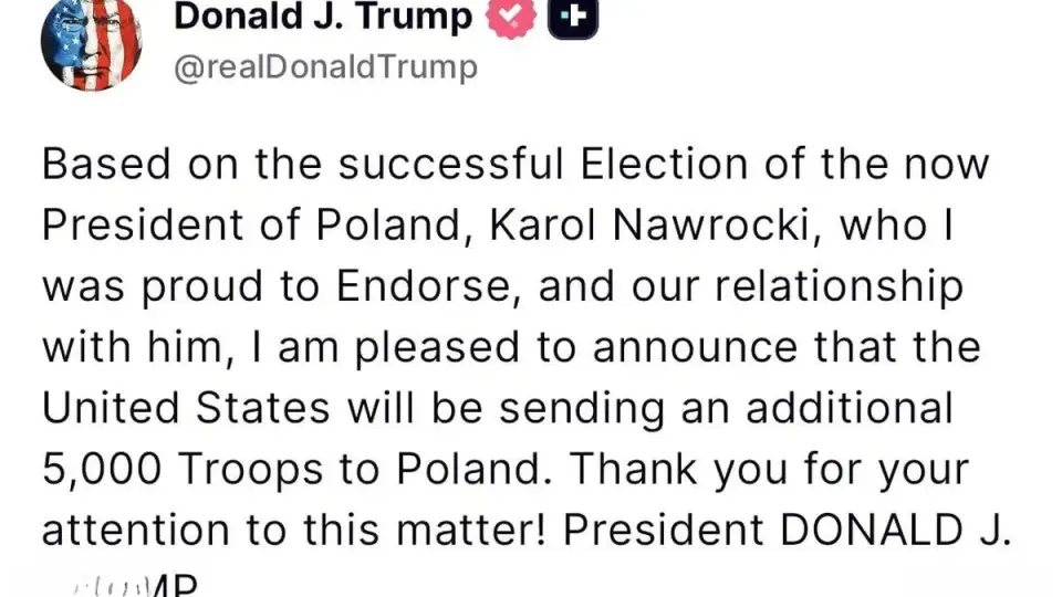 Trump: Polonya'ya 5 Bin Ek Asker Gönderilecek