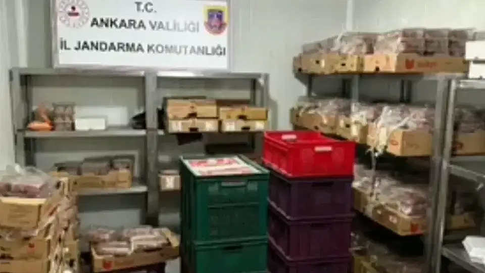 40 Ton Kaçak Et Ele Geçirildi