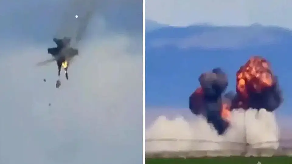 ABD Hava Gösterisinde İki Savaş Uçağı Çarpıştı