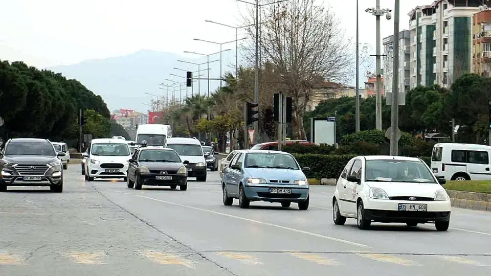 Aydın'da Araç Sayısı 680 Bini Aştı