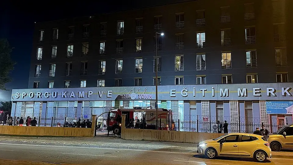 Bursa Sporcu Kamp Merkezi'nde Yangın: Maddi Hasar Oluştu