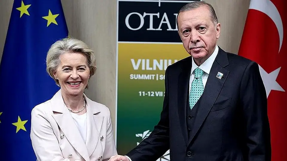 Cumhurbaşkanı Erdoğan ve Ursula von der Leyen Telefonla Görüştü