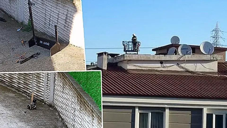 İnsansız Hava Aracı Sokağa Düştü: Binalarda Hasar Meydana Geldi