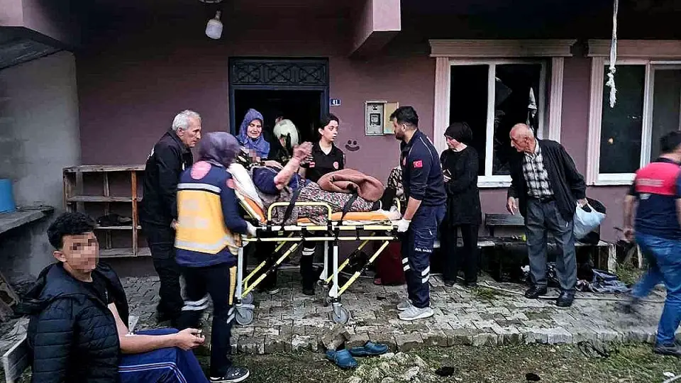 Kastamonu'da Soba Yakmak İçin Kullanılan Benzin Patladı: 4 Yaralı
