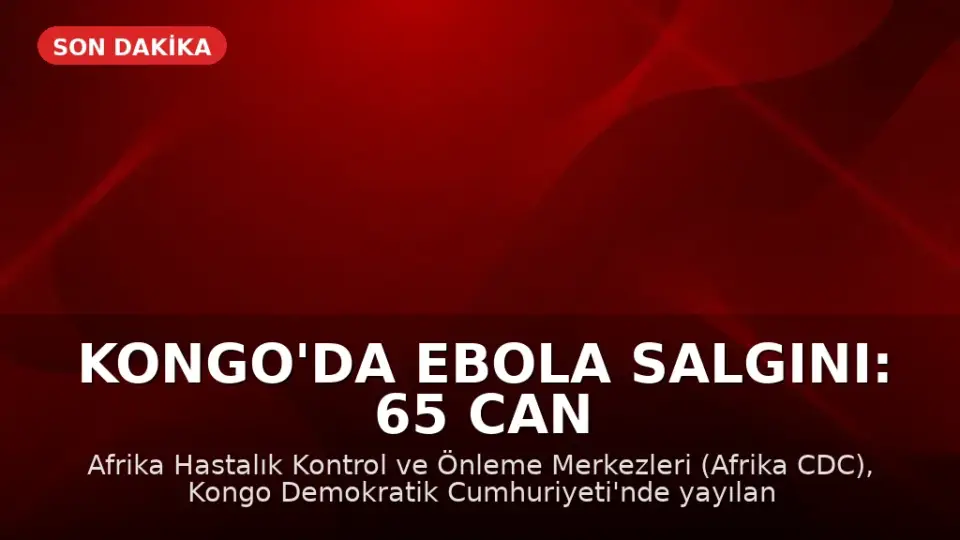 Kongo'da Ebola Salgını: 65 Can Kaybı Bildirildi