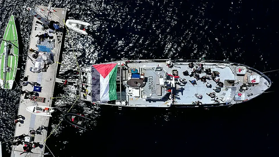 Küresel Sumud Filosu Gazze'ye Hareket Etti