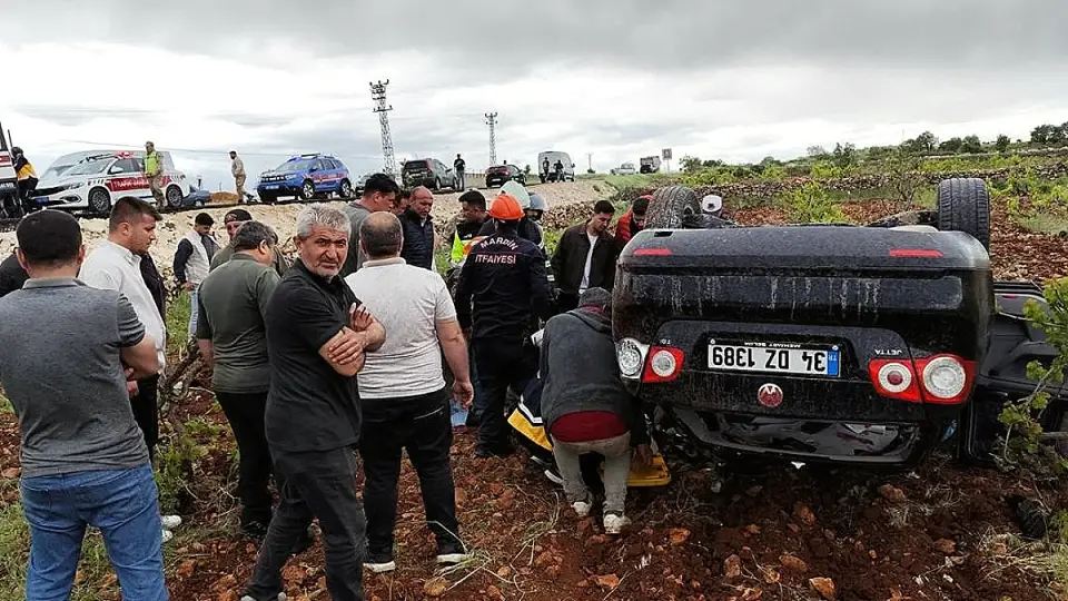 Mardin'de Trafik Kazası: 1 Ölü, 2 Yaralı