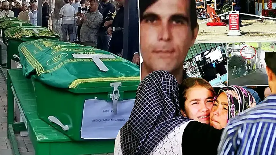 Mersin'de Altı Kişiyi Öldüren Saldırgan İntihar Etti, Kurbanlar Gözyaşlarıyla Uğurlandı