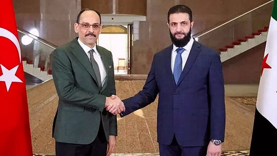 MİT Başkanı İbrahim Kalın Şam'da Suriye Devlet Başkanı Ahmed eş-Şara ile Görüştü