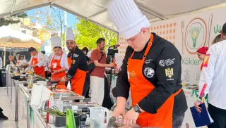 Alaçatı Ot Festivali'nde Uluslararası Şefler Yarıştı