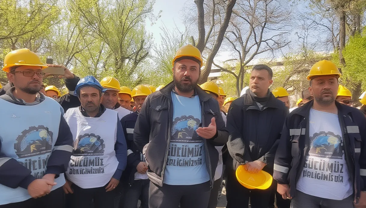 Doruk Madencilik İşçileri Hakları İçin Direniyor: Talepler Karşılanana Kadar Mücadele Sürecek