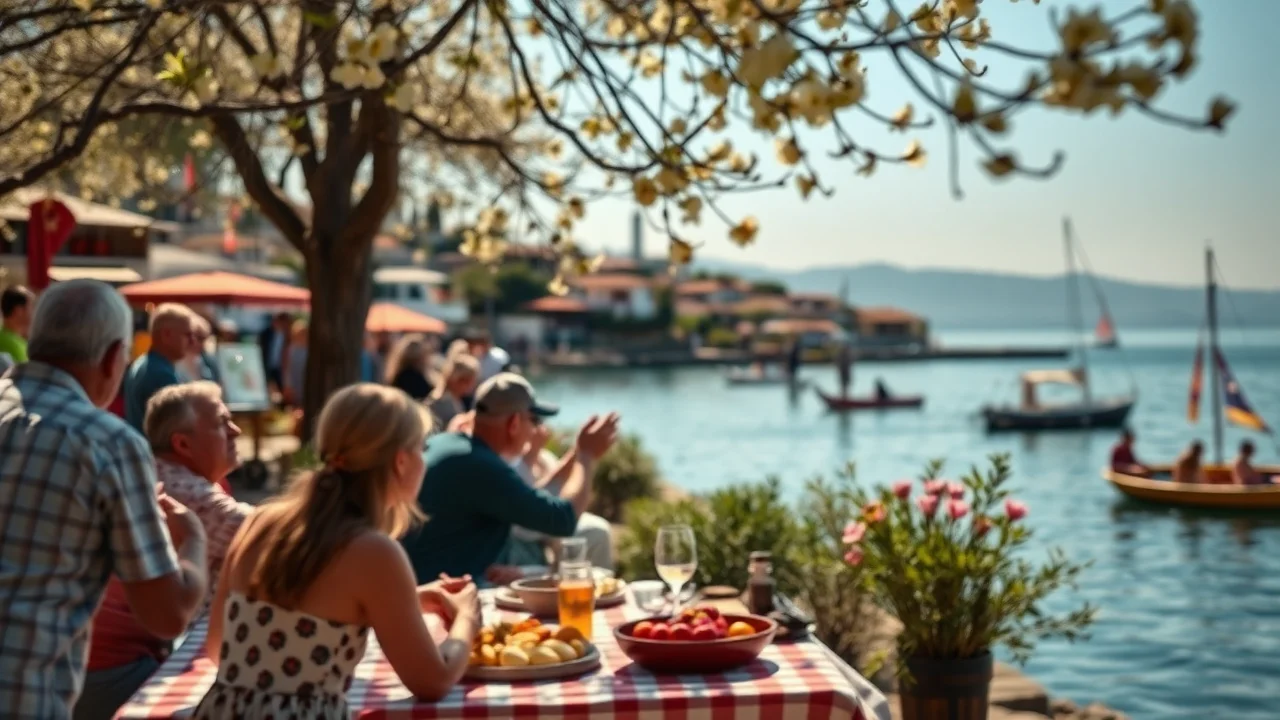 Çeşme'de Yassıada'da Hıdırellez Geleneği Yeniden Yaşatıldı