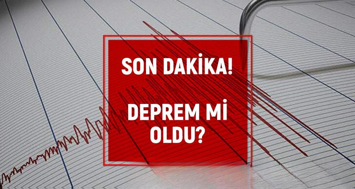 Malatya Yeşilyurt'ta 3.5 Büyüklüğünde Deprem Meydana Geldi