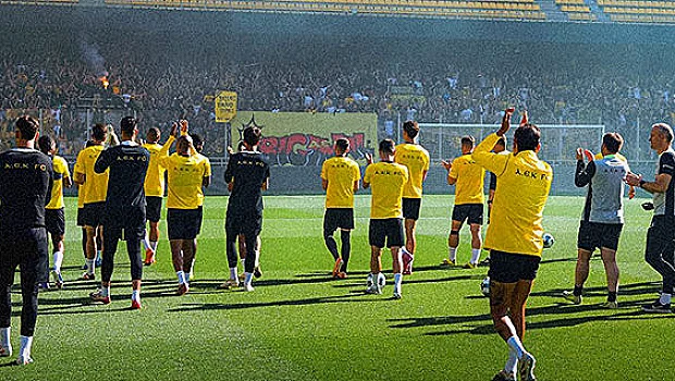 AEK, Yunanistan Süper Ligi'nde Şampiyon Oldu