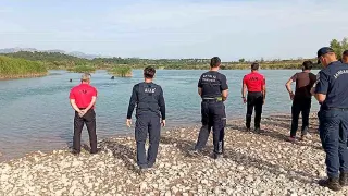 Aksu Çayı'nda Serinlemek İsteyen Genç Akıntıya Kapıldı
