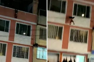 Babanın sigara molası faciaya yol açıyordu: Bebek 3. kattan sarktı, mahalleli kurtardı