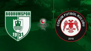 Bodrumspor ve Çorum FK Arasında 1. Lig'e Yükselme Mücadelesi: Maç Detayları Belli Oldu