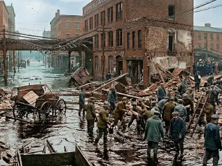 Boston'da Pekmez Tankı Patlaması: 21 Kişi Hayatını Kaybetti