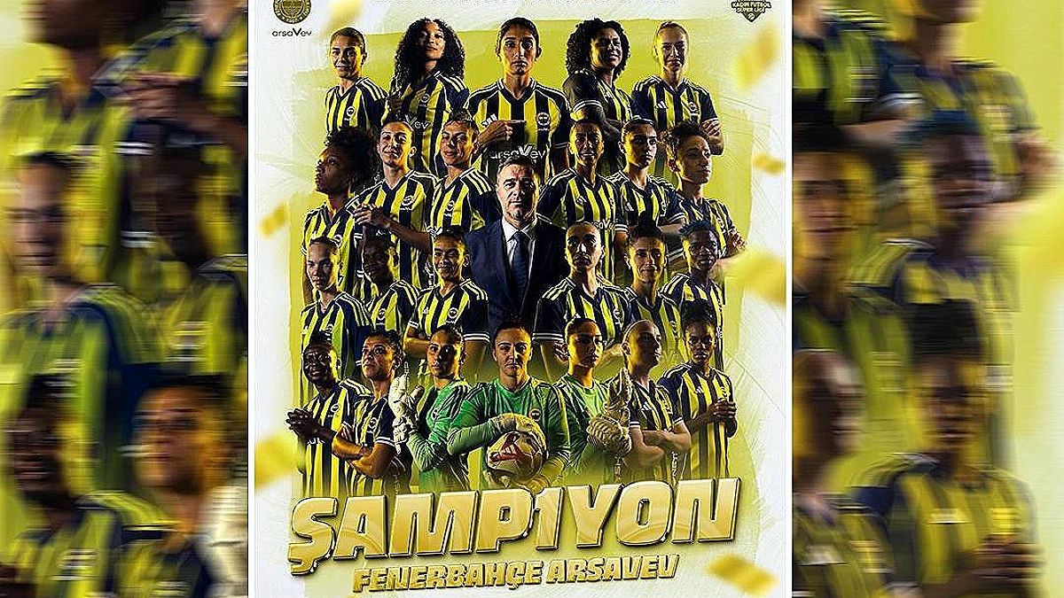 Fenerbahçe ArsaVev, Kadın Futbol Süper Ligi'nde Şampiyon Oldu