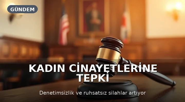 İlk 4 ayda 54 kadın silahla katledildi: Denetim yetersiz, ruhsatsız silahlar yaygın
