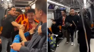İstanbul Metrosunda Şampiyonluk Kutlaması Gerginliği: Oklava Müdahalesi