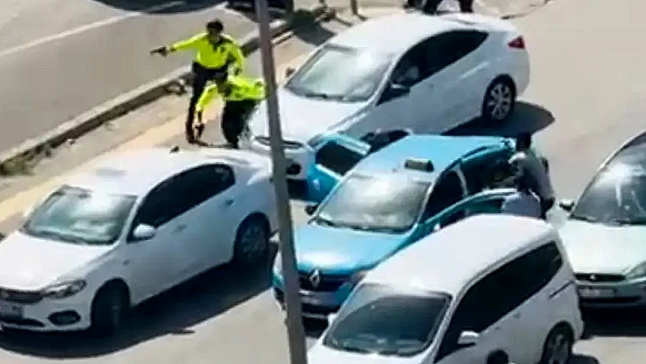 Kız arkadaşı ile taksi sürücüsünü rehin alan saldırganlar yakalandı
