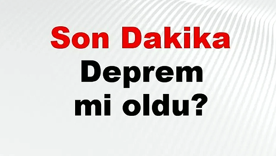 Malatya'da Deprem: Yeşilyurt'ta 3.5 Şiddetinde Sarsıntı