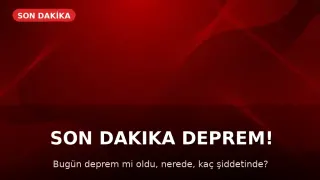 Muğla'da 1.4 büyüklüğünde deprem meydana geldi