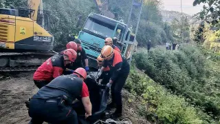 Rize'de Kamyon Kazası: M.A. Hayatını Kaybetti