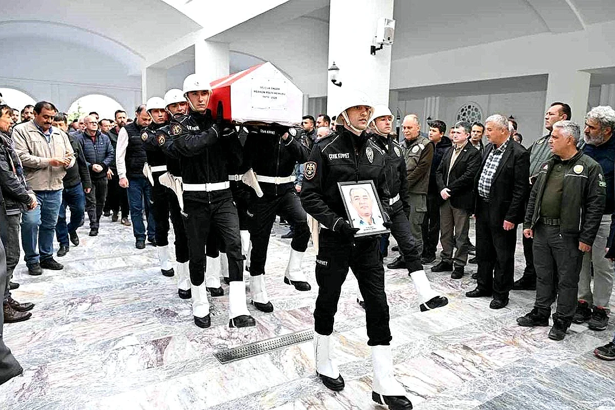 Vefat Eden Polis Memuru S.Ö. Son Yolculuğuna Uğurlandı