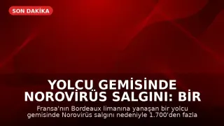 Yolcu Gemisinde Norovirüs Salgını: Bir Kişi Hayatını Kaybetti, 1700 Kişi Karantinada